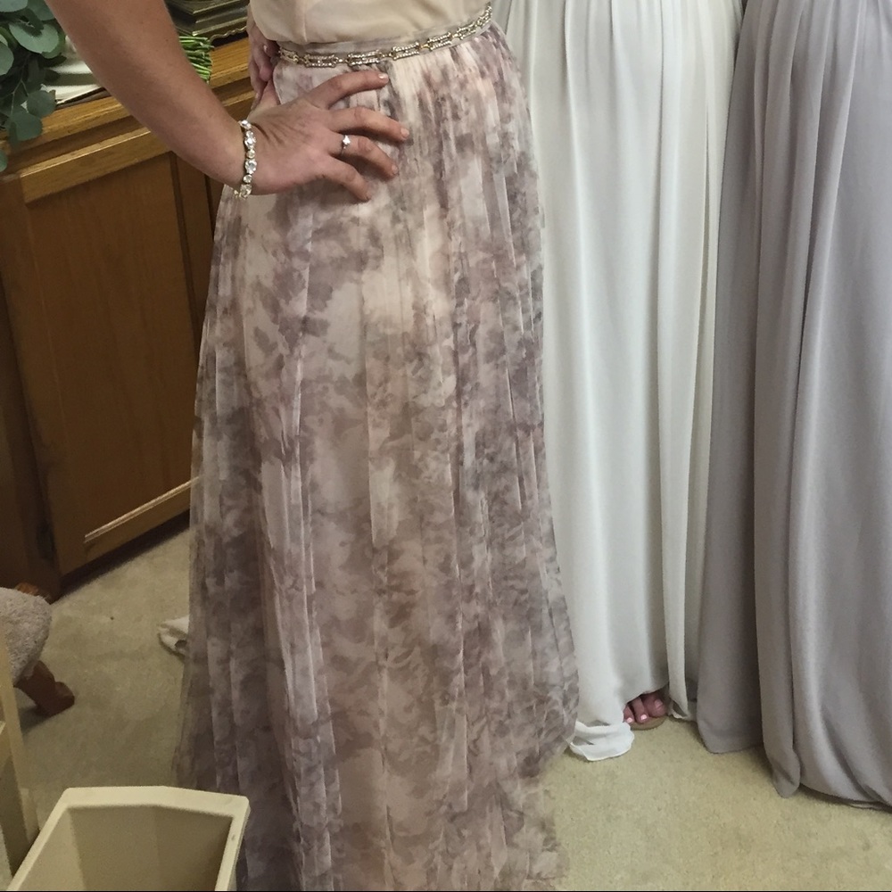 Jenny Yoo maxi skirt size 8